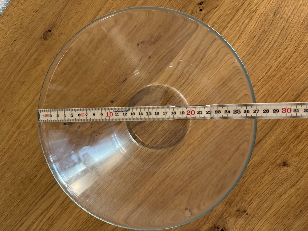 Ciotole: Glasschale transparent Durchmesser 27cm – Usato da Zug venduto da fpv.stef 3