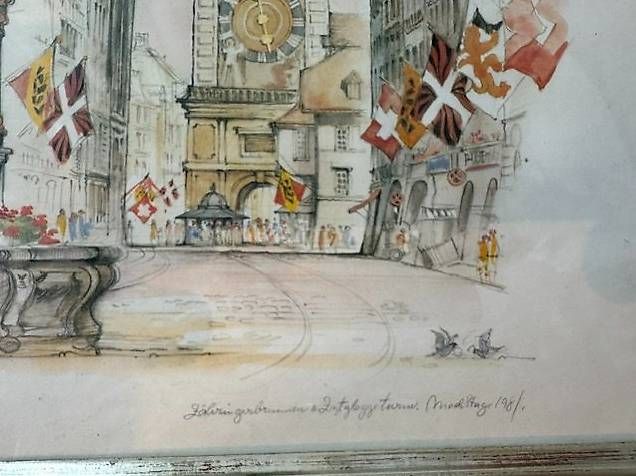Grafica & Litografie: Lithografie - Bern Stadt – Usato da Wettswil venduto da car_2j6z 1