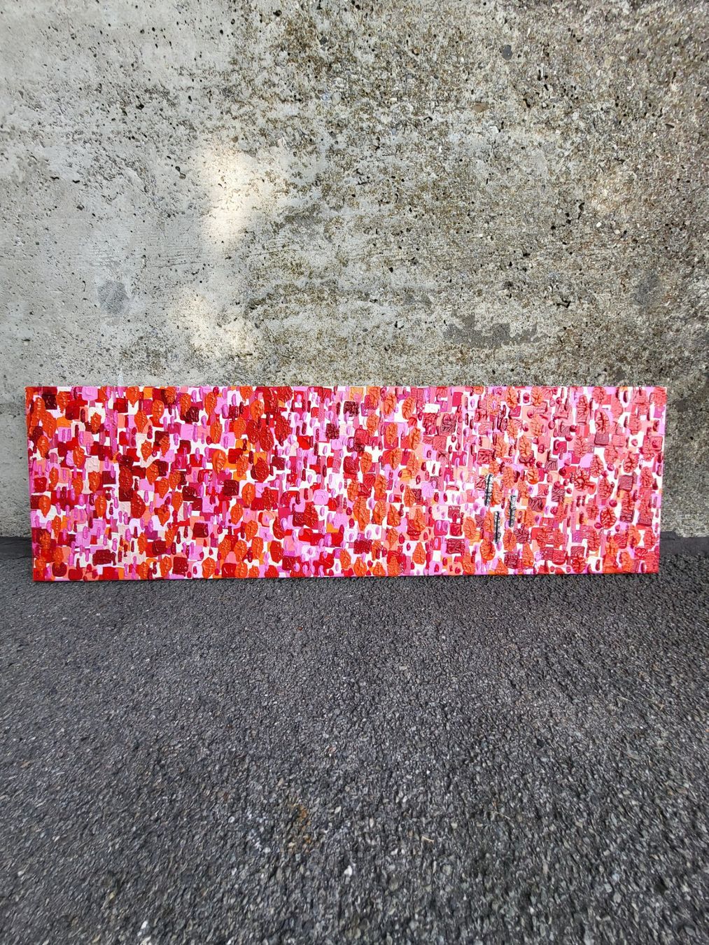 Foto & Immagini: Bild in rot-pink-orange – Usato da Einsiedeln venduto da Lunajune1