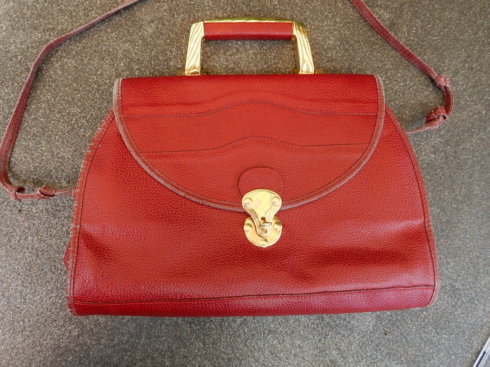 Taschen für Damen: Leder Handtasche Vintage – Gebraucht aus Strengelbach von Traumgarten