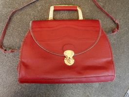 Leder Handtasche Vintage
