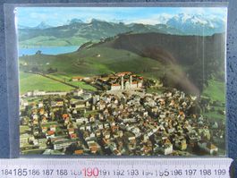 EINSIEDELN SZ AK LUFTBILD SIHLSEE SCHWYZER + GLARNER-ALPEN