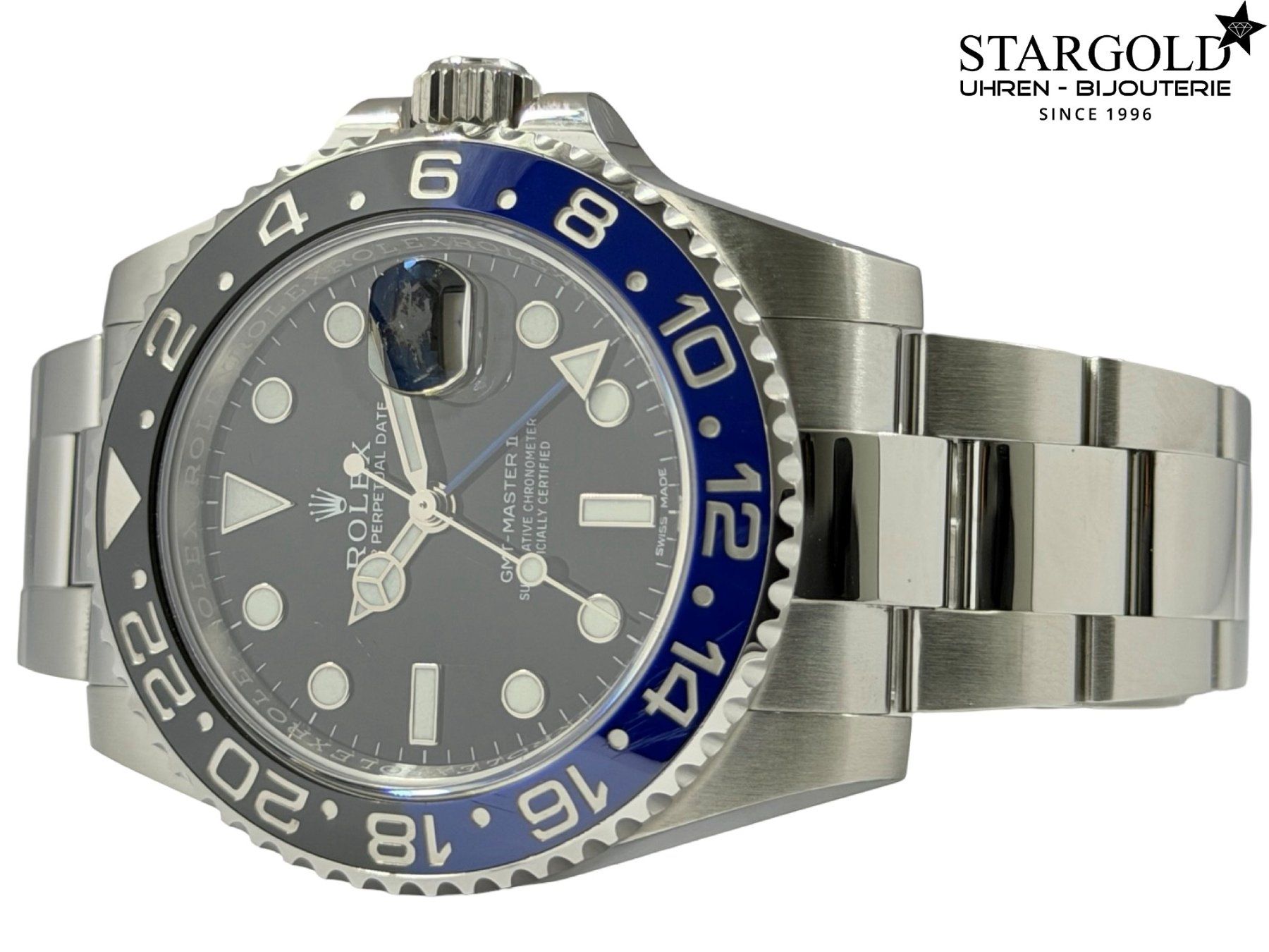 Rolex Montres: Rolex GMT-Master II "Batman" - 126710BLNR – D'occasion à Zürich par Stargold-Uhren 2
