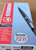STABILO OHPen Permanent schwarz 10er Pack neu