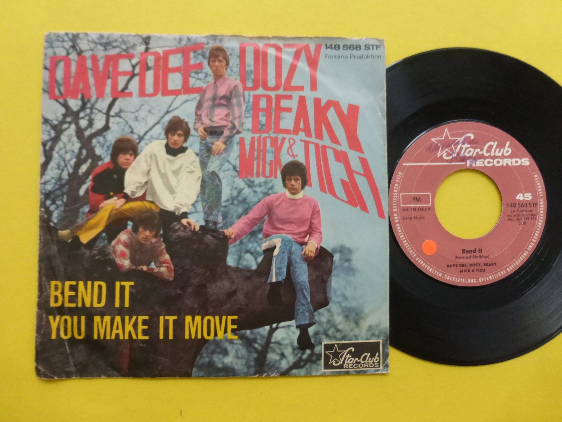 Dischi in vinile: Dave Dee, Dozy, Beaky, Mick & Tich – Bend It – Usato da Zürich venduto da Swiss57