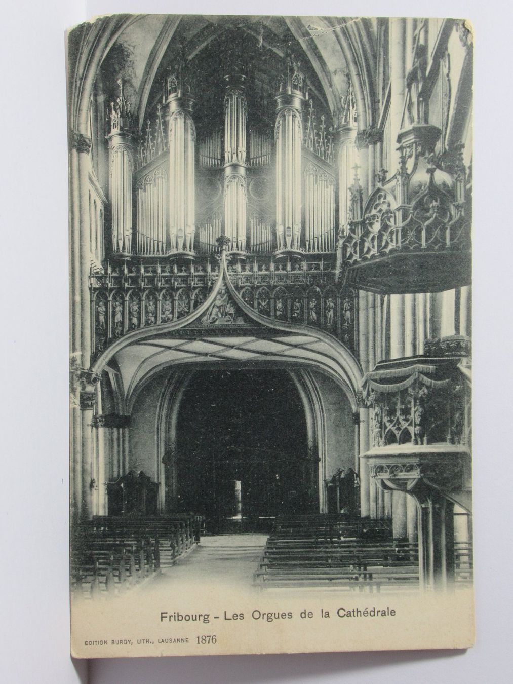 Cartoline postali: Fribourg , Les Orgues de la Cathédrale – Nuovo (secondo la descrizione) da Grenchen venduto da Bluemchen1900