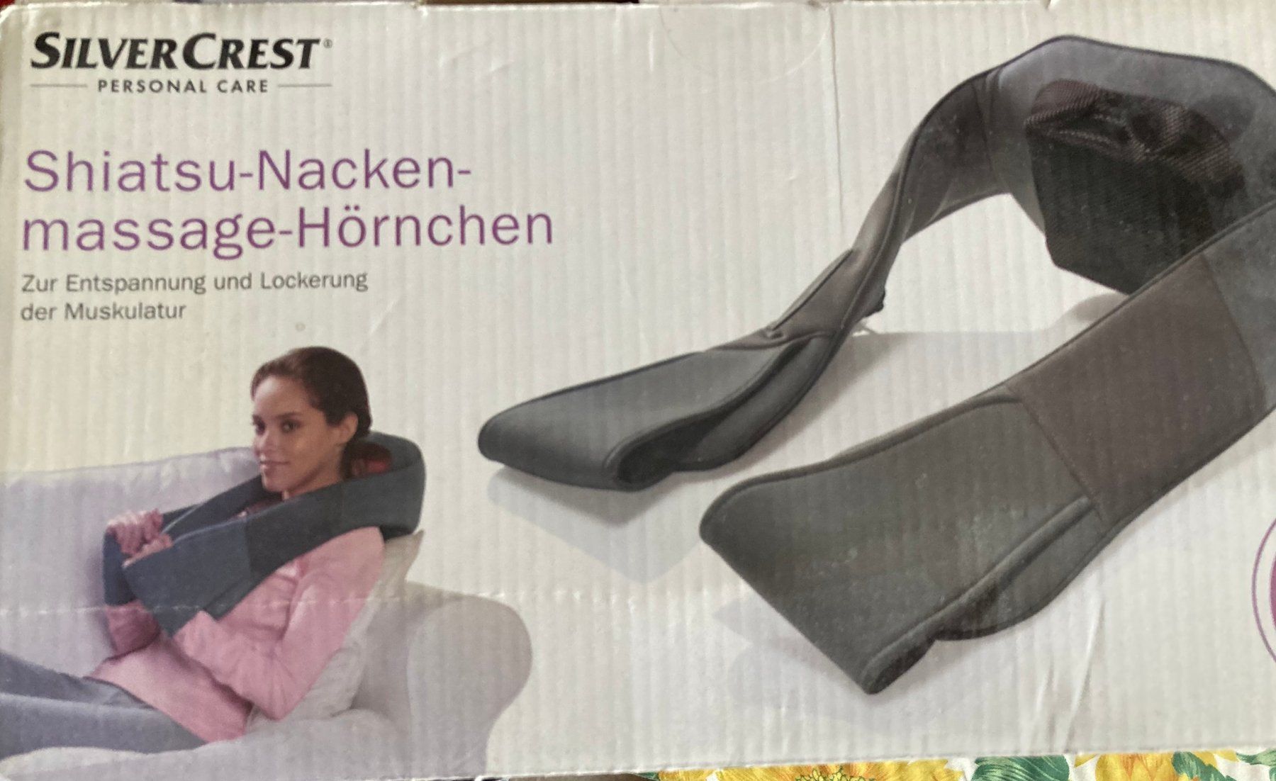 SilverCrest Dispositivi per massaggi: Shiatsu-Nacken-Massagehörnchen – Usato da Grosshöchstetten venduto da laterne2017 1