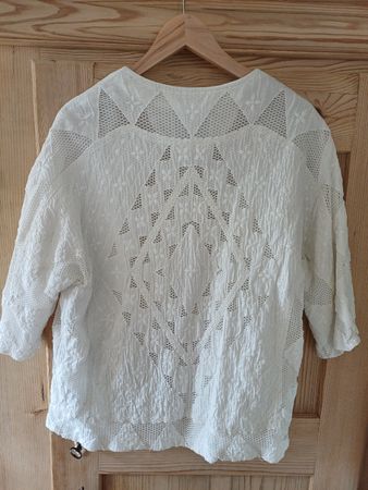 Street One Sommerjacke Weiss Gr. 38, Top Zustand!