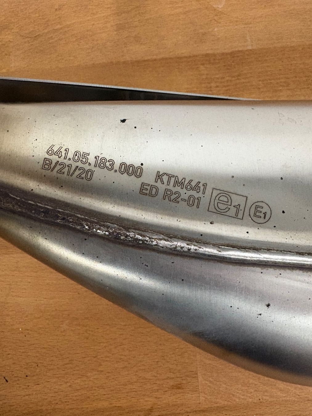 KTM Auspuffanlagen: KTM Duke 790 / 890 original Auspuff – Gebraucht aus Besenbüren von Habitlio64 2