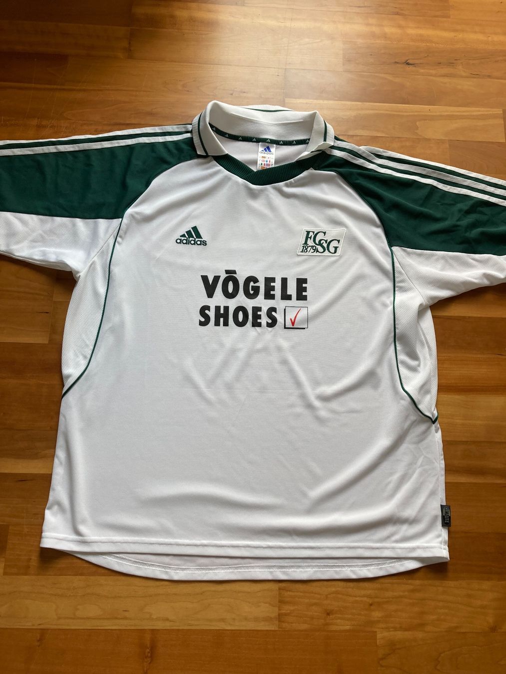 Adidas Canottiere & Pantaloni: FCSG, UI-Cup Trikot, Stefan Wolf, Saison 2002/03, matchworn – Usato da Mörschwil venduto da een_9yyh