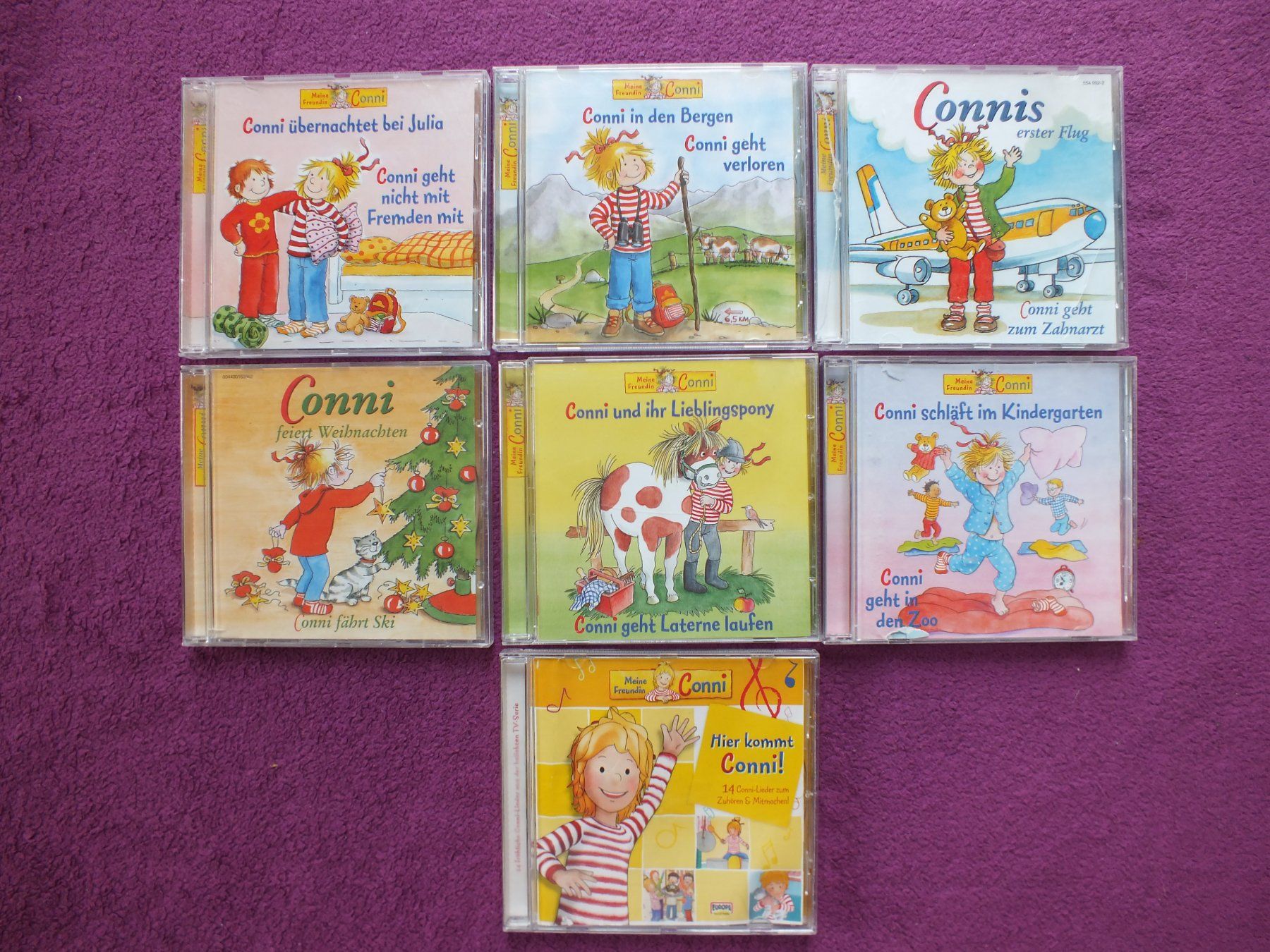 CD: 7 - Conni & Co - Hörspiel - CD´s – Usato da Müllheim Dorf venduto da Seeeule01