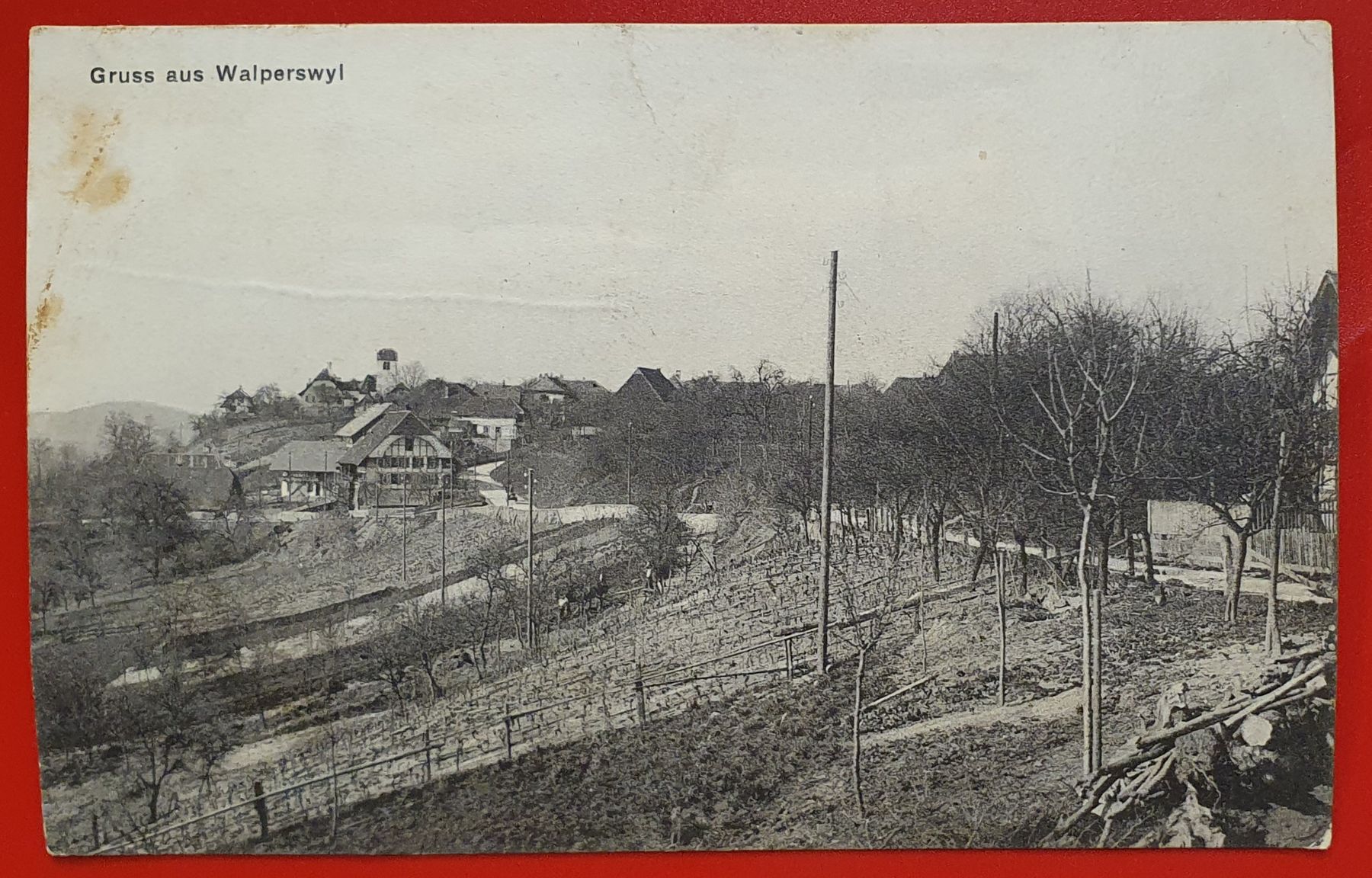 Cartoline postali: Gruss aus Walperswil – Usato da Kreuzlingen venduto da Rschweiz1