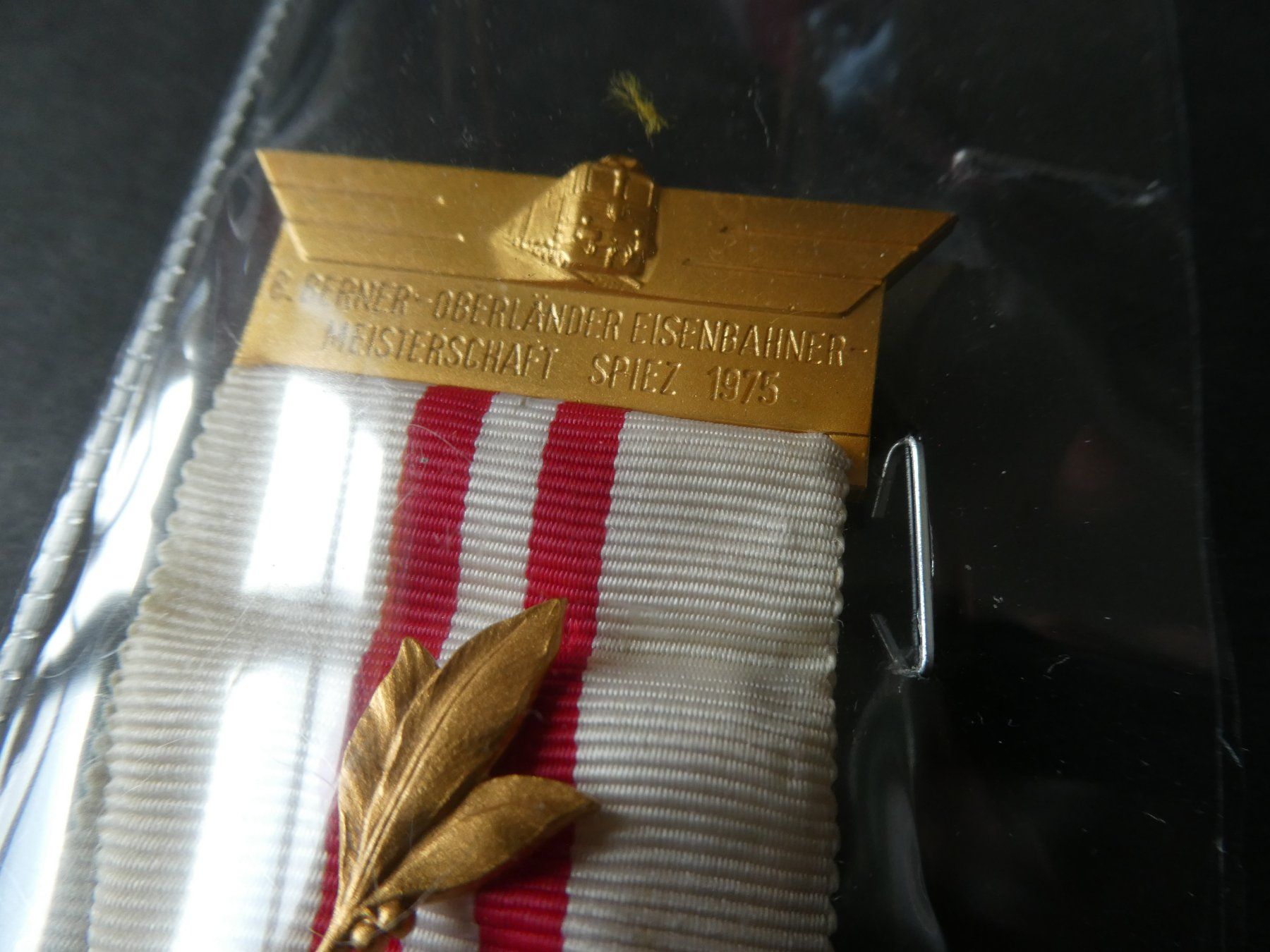 Medaglie: Schweiz, Eisenbahnmedaille BT EB 3/5 1910 – Usato da Hinterforst venduto da Rohusri 2