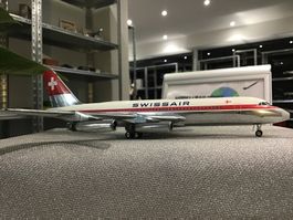 Swissair CONVAIR 880 Metall, Vintage 1:200