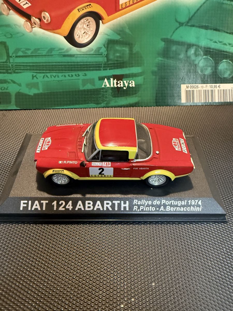 Fiat Modellini d'auto: Fiat 124 Abarth 1974. 1/43 – Usato da Versoix venduto da Jeannot57 1
