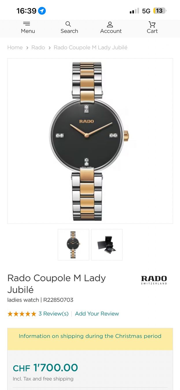 Rado Uhren: Rado Uhr – Gebraucht aus Reiden von mim_svq6 4