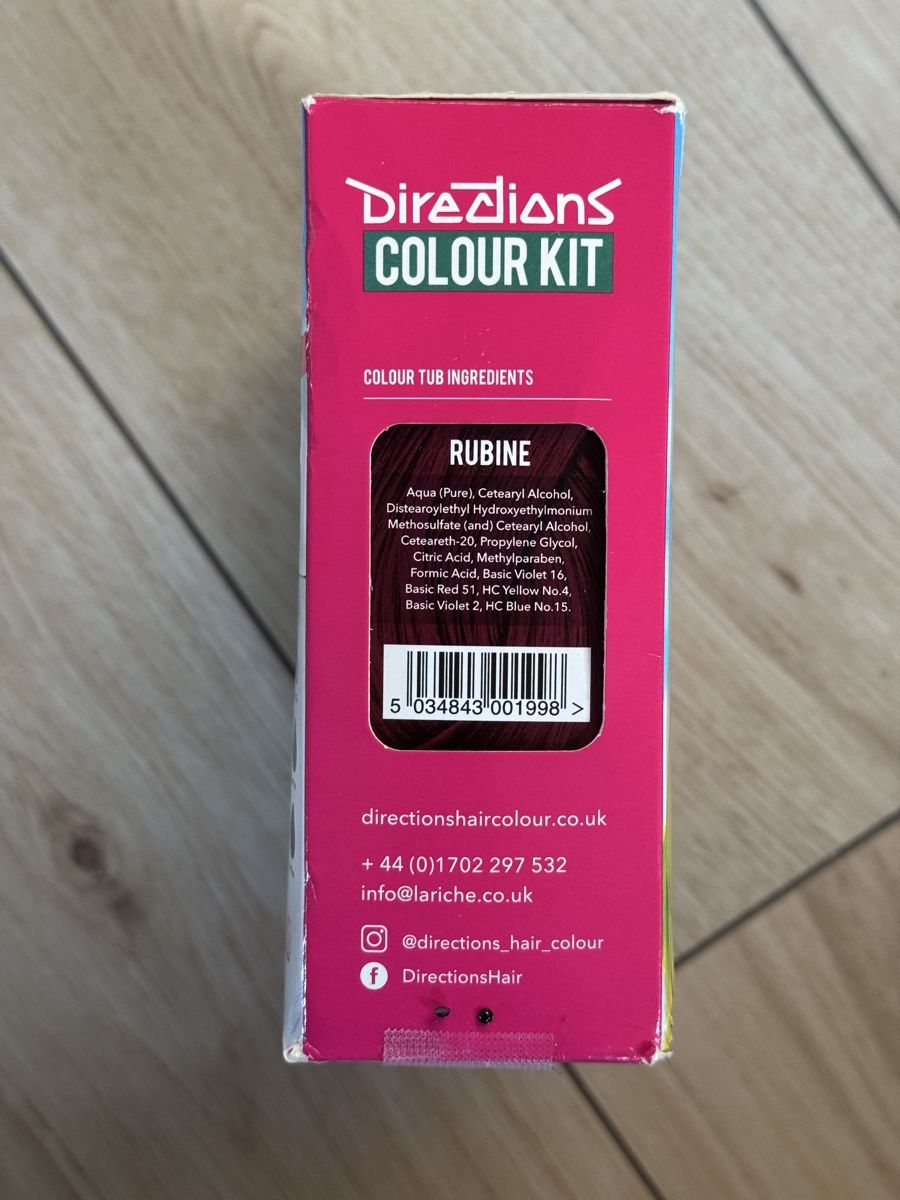 Tinte: La Riché Directions Colour Kit Rubine – Nuovo e nell'imballaggio originale da Corjolens venduto da jodiezbndn 2