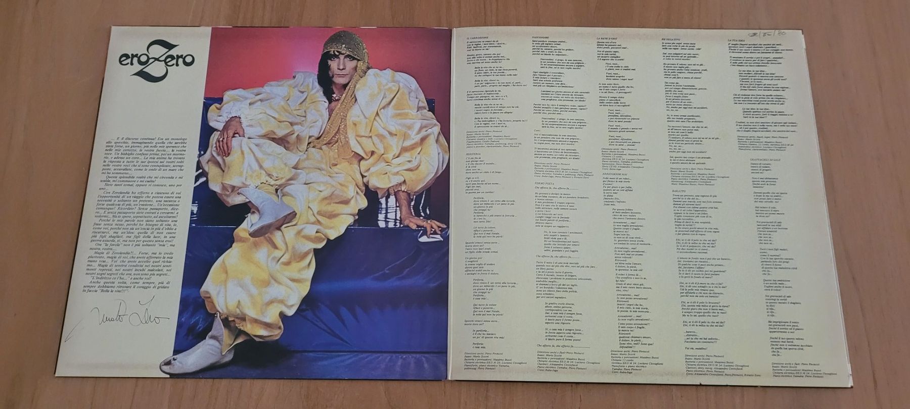 Vinyles: LP  Renato Zero – D'occasion à Martigny par MZ-67 1