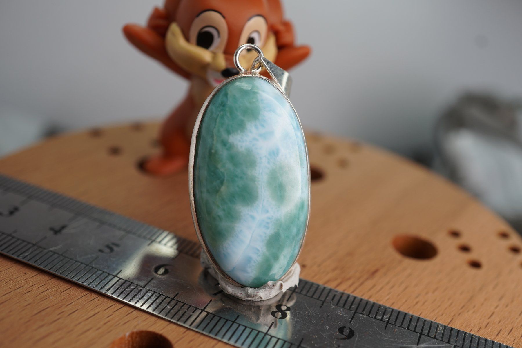 Minerali & Pietre curative: Larimar   Wunderschön    Anhänger   by  "TOPSTONE" ab 1.- – Nuovo e nell'imballaggio originale da Eschenbach SG venduto da topstone 1