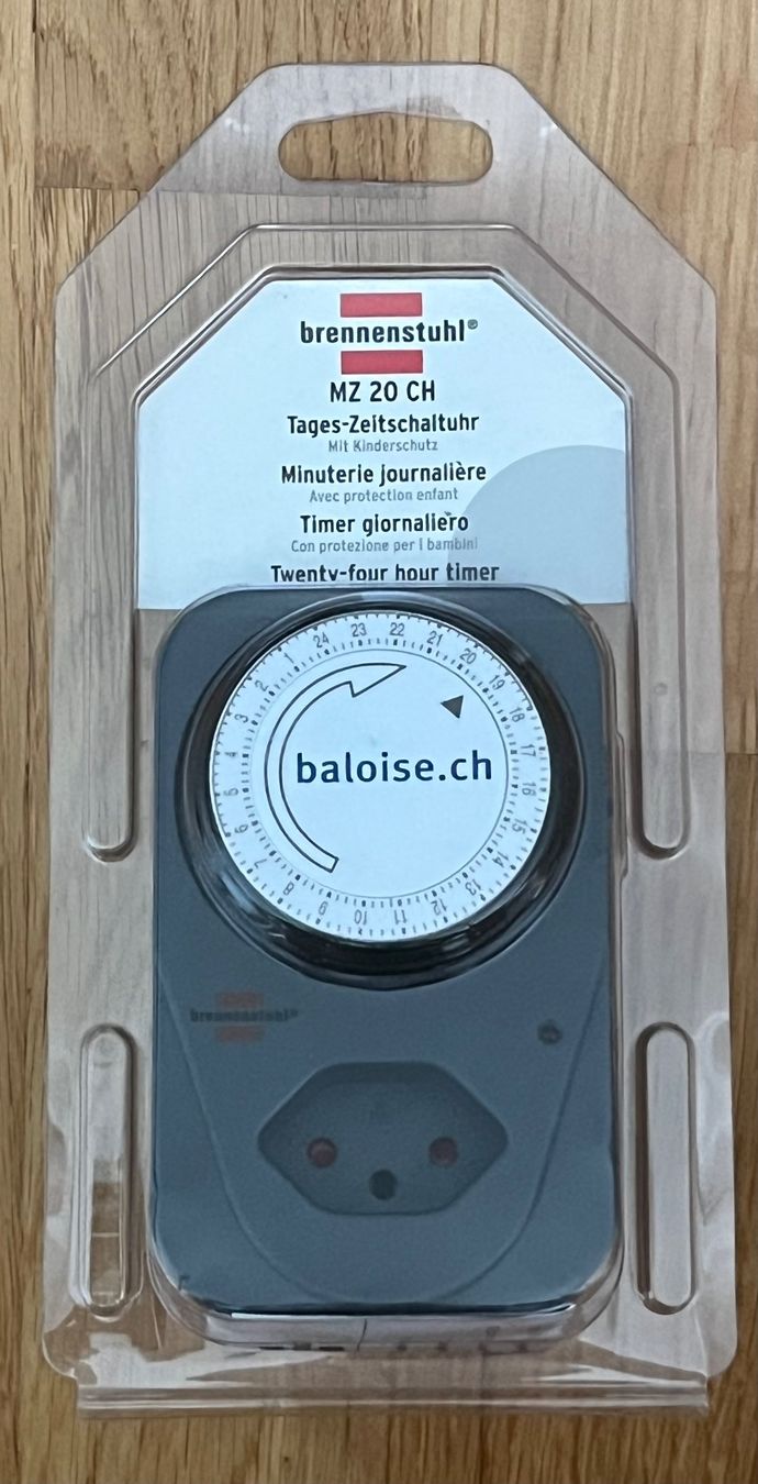 Stecker: brennenstuhl Zeitschaltuhr – Neu und originalverpackt aus Emmenbrücke von Herzog07 2