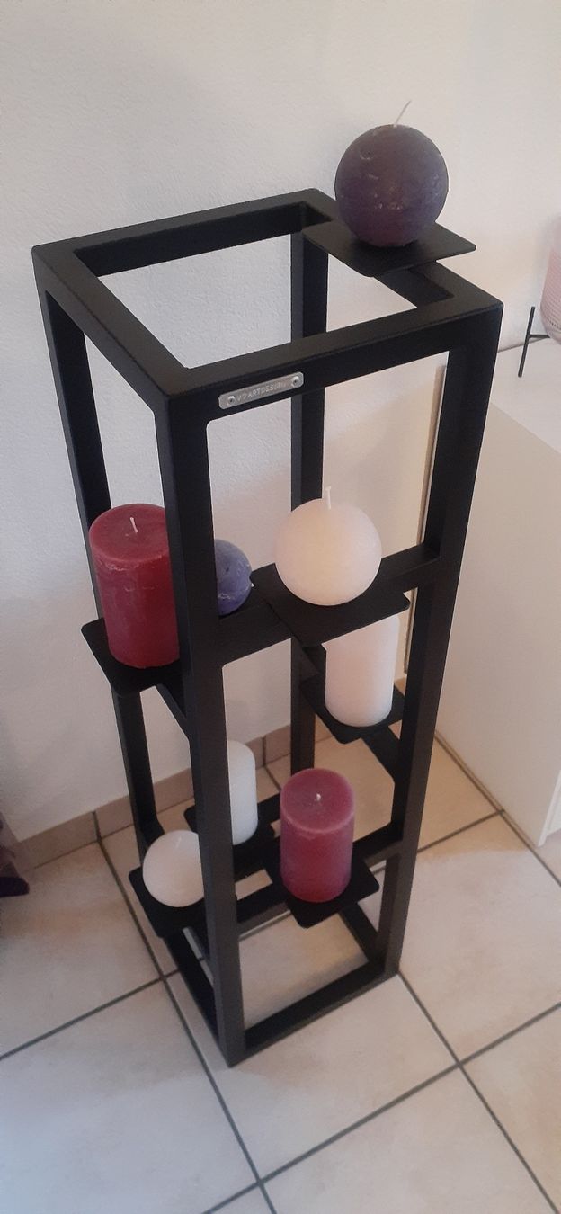 Portacandele: Chandelier style industriel V7ARTDESIGN – Nuovo (secondo la descrizione) da Le Locle venduto da CHEGUA 1