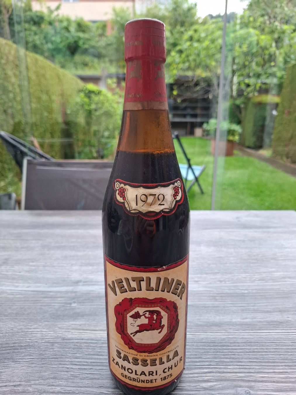 Vino: Wein Veltliner 1972 – Usato da St. Niklausen LU venduto da Kamelo 1