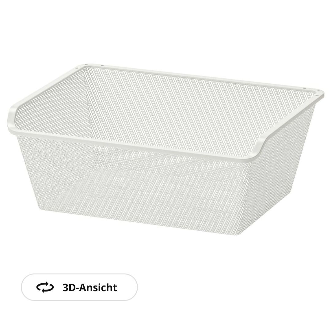 Ikea Altro per la casa: IKEA Komplement Korb, weiss, neu, 43x34x16cm – Nuovo e nell'imballaggio originale da Zürich venduto da _Meli 2