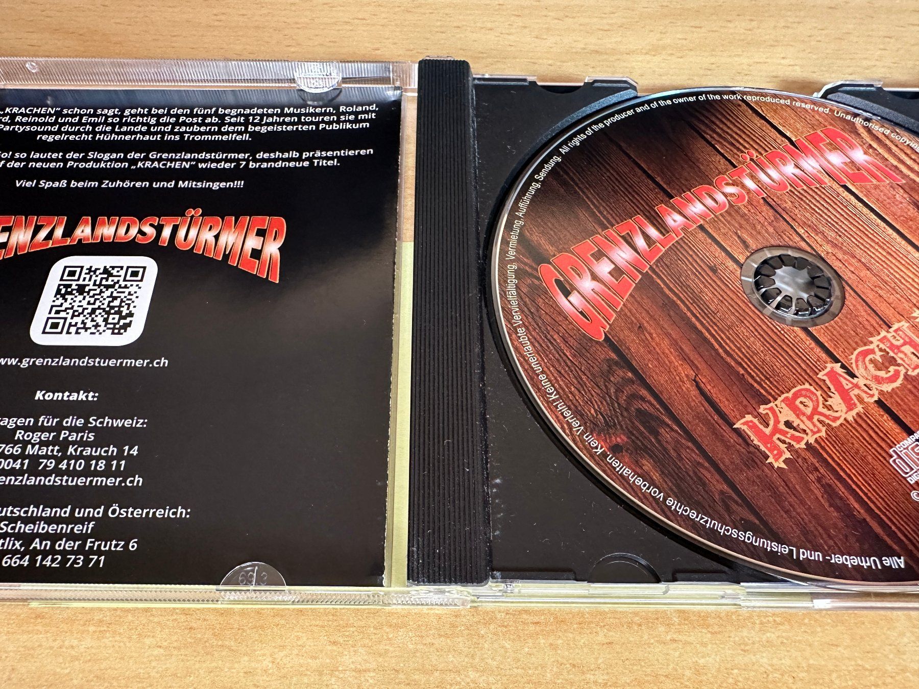 CD: Grenzlandstürmer - Krachen – Usato da Rikon im Tösstal venduto da Alpenmutz 2
