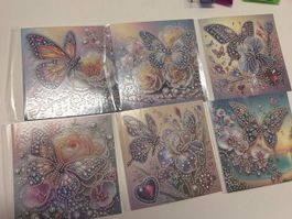 Diamond Paiting Karten Schmetterling 🦋