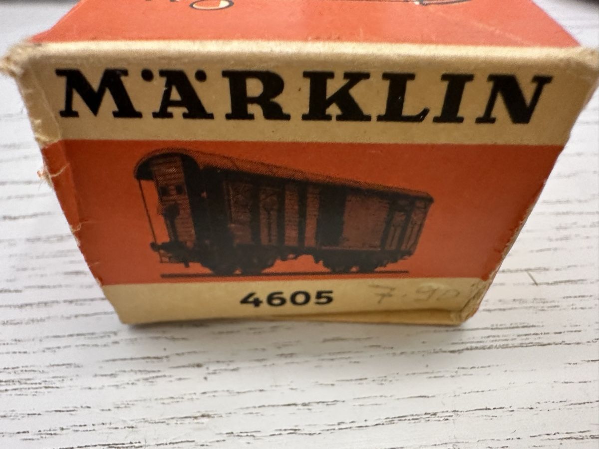Märklin Modellini di ferrovie: Märklin 4606 SBB Güterwagen – Usato da Lupsingen venduto da New-Haven 3