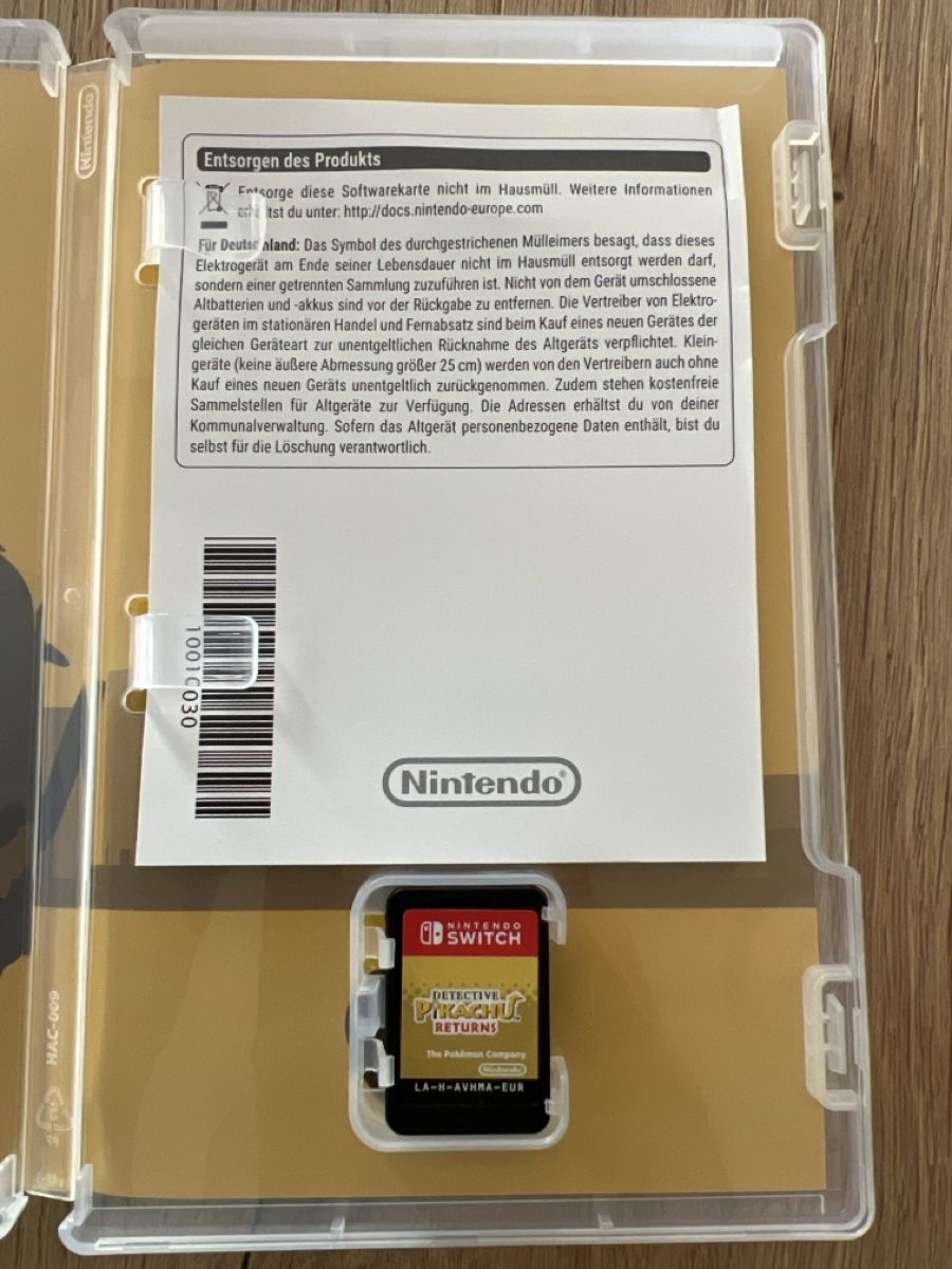 Nintendo Spiele: Pikachu kehrt zurück Nitendo Switch 1 – Gebraucht aus Oberbipp von MABU1988 1