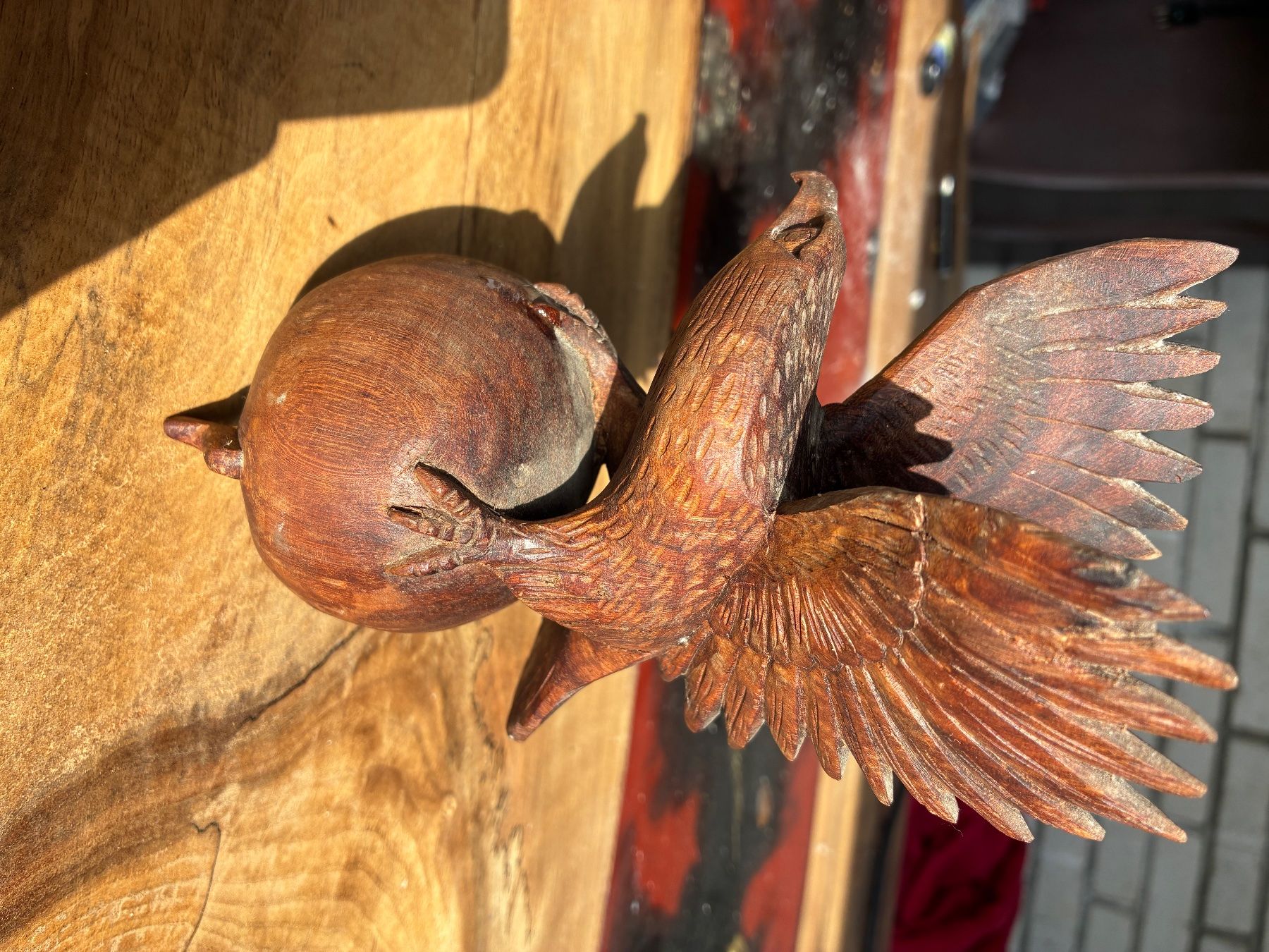 Statuette: Holzfiguren Adler – Usato da Cham venduto da Dst82 1