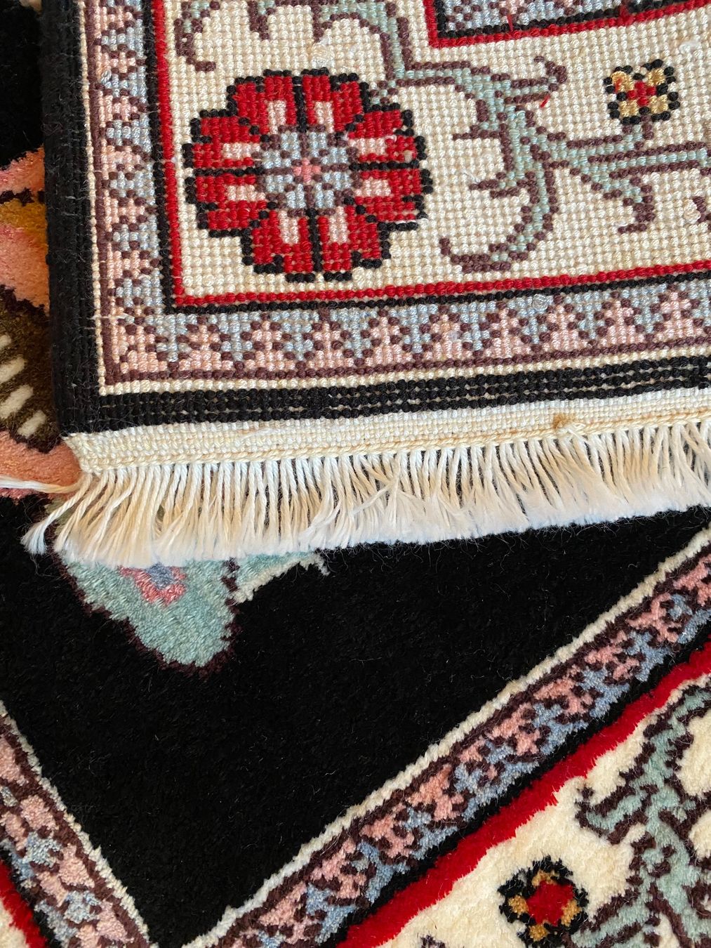 Tappeti: Seidenteppich Kashmir 65x45 - Neue – Usato da Zürich venduto da Simodo 4