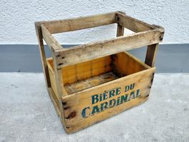 alte Holzkiste CARDINAL BIER 1961 Kiste Bierkiste Harass