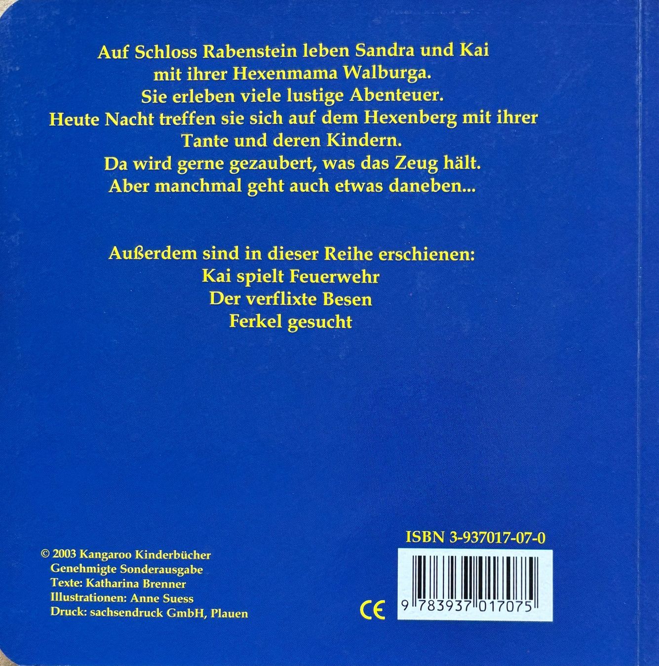 Libri: Picknick auf dem Hexenberg – Nuovo (secondo la descrizione) da Sarnen venduto da Livres 3