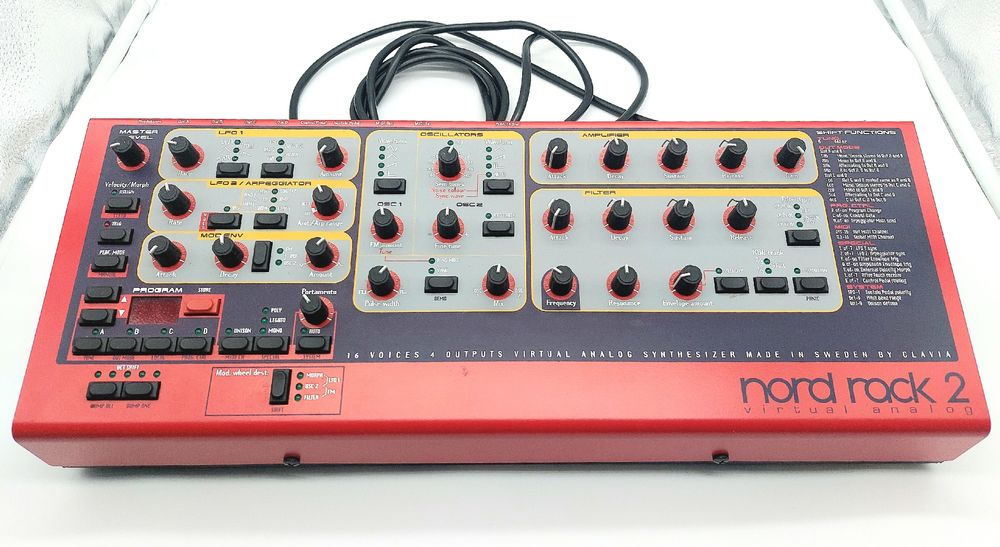 Nord Rack 2 | 16-Voice Rackmount Virtual Analog Synthesizer (Gebraucht ...