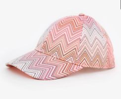MISSONI Baseballkappe mit Zickzackmuster Hut Mütze Cap Damen