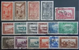 Marokko Franz. ex. Kat. 96-115 */gest. 1933