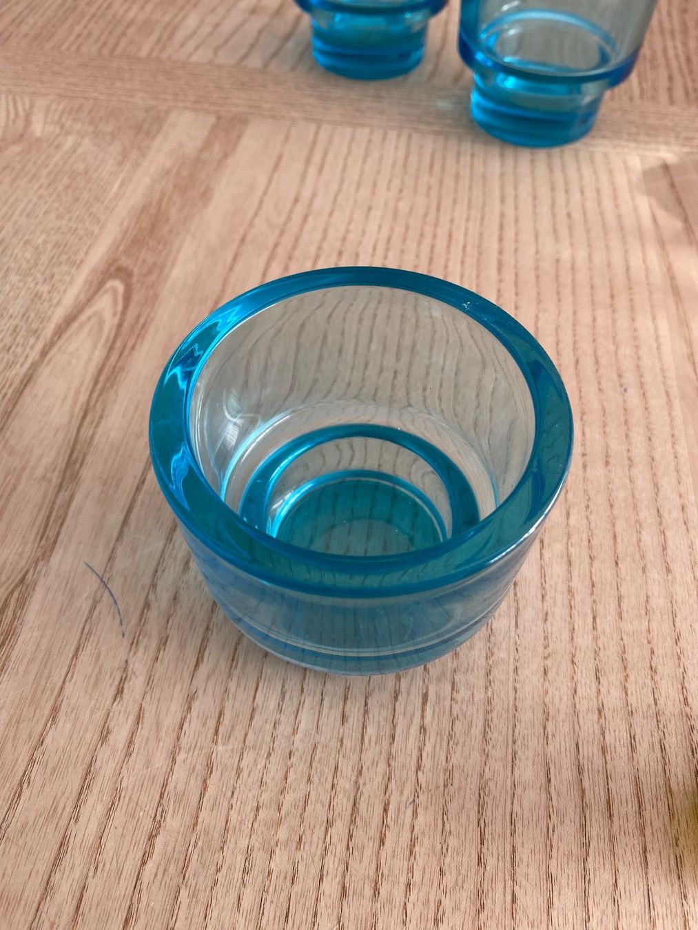 Tutte le decorazioni: 4 Teelichthalter türkis 🌟 – Usato da Teufen AR venduto da Memilu 3