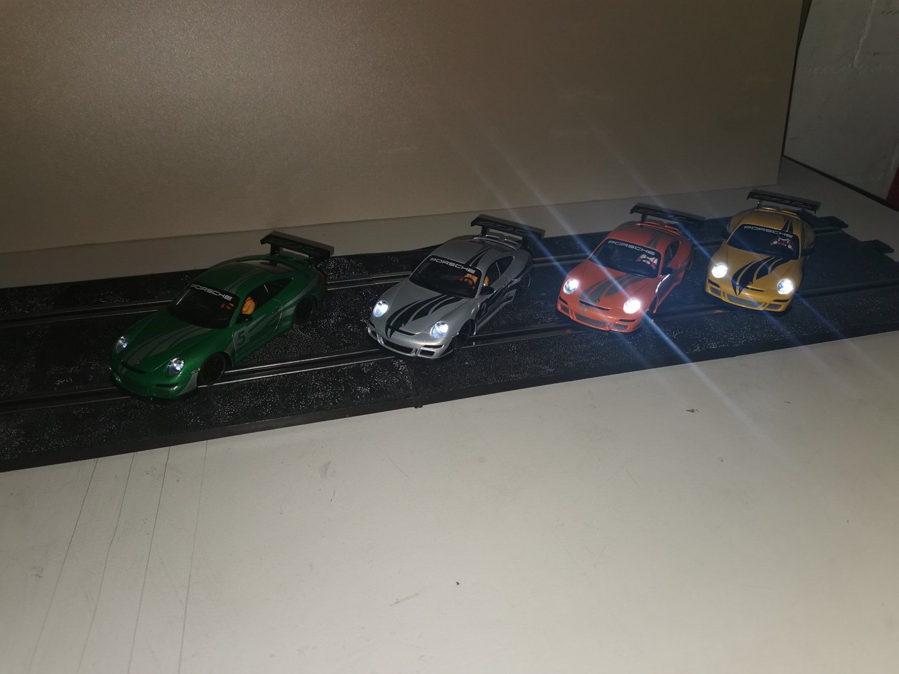 Ninco Piste: Ninco Digital 4 x Porsche 997 als Set – Usato da Winterthur venduto da Lonpos1 3