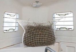 Pferde Heunetz weiss 60 x 90cm für eine bessere Fütterung