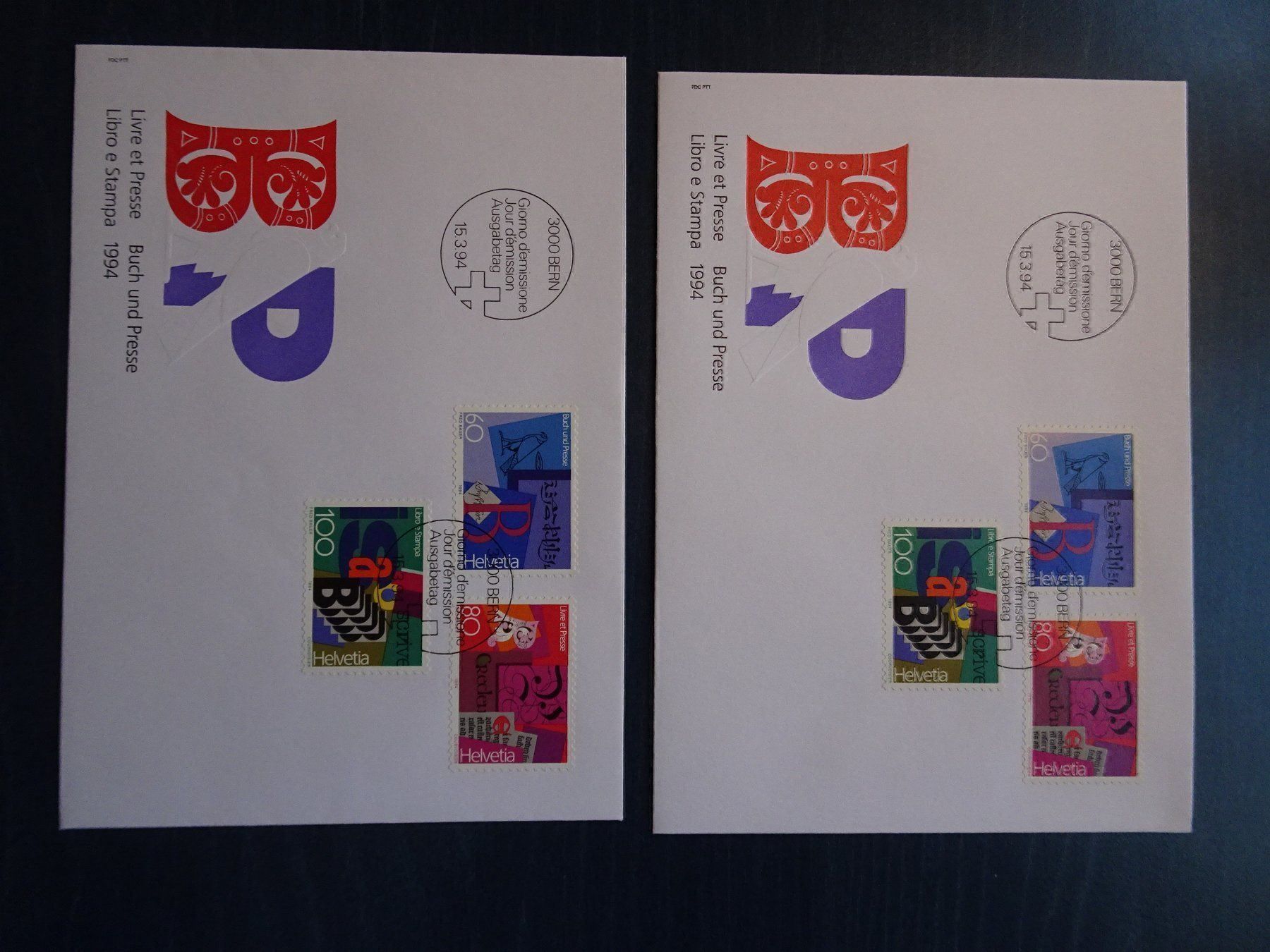 Alle Briefmarken: 1994 – Neu (gemäss Beschreibung) aus Aadorf von Chnorli-Furz