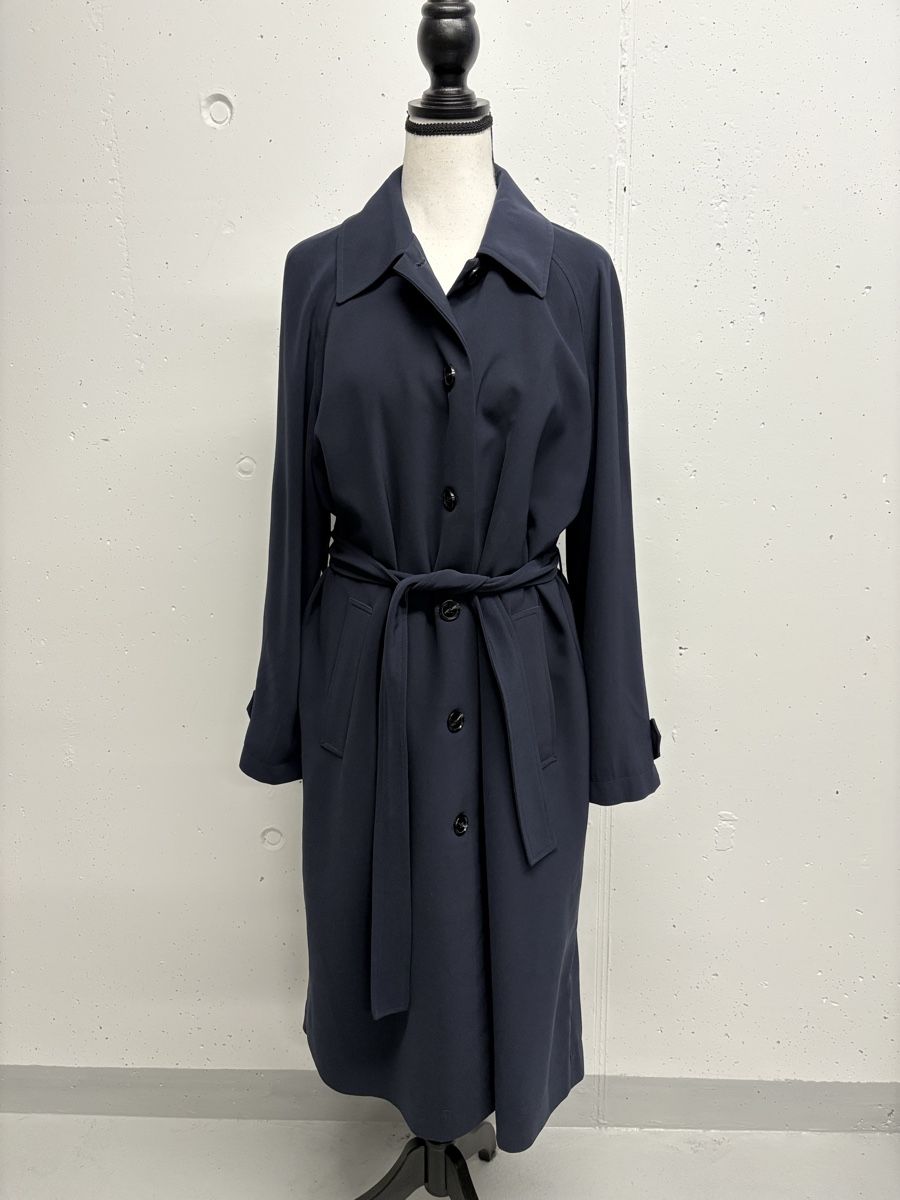 Samsøe Samsøe Cappotti: Samsoe Samsoe Trenchcoat Gr. M Dunkelblau Mantel blau – Nuovo (secondo la descrizione) da Regensdorf venduto da secondchancefashion 1