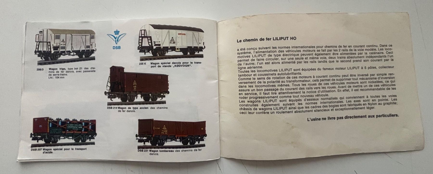 Bücher: Catalogue train Liliput - Modellbahn HO – Gebraucht aus Neuchâtel von gefdeneuch 9
