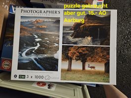 Puzzle Photographer's 3x 1000
