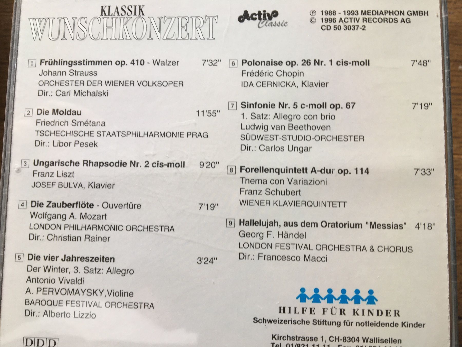 CDs: Klassik Wunschkonzert – Gebraucht aus Arth von Vrecam51 1