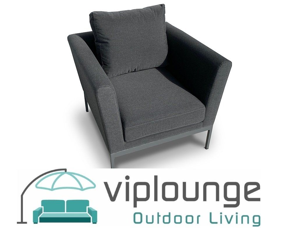 Viplounge Divani: Sofa Outdoor Sunbrella Stoff Anthrazit – Nuovo e nell'imballaggio originale da Uznach venduto da viplounge 3