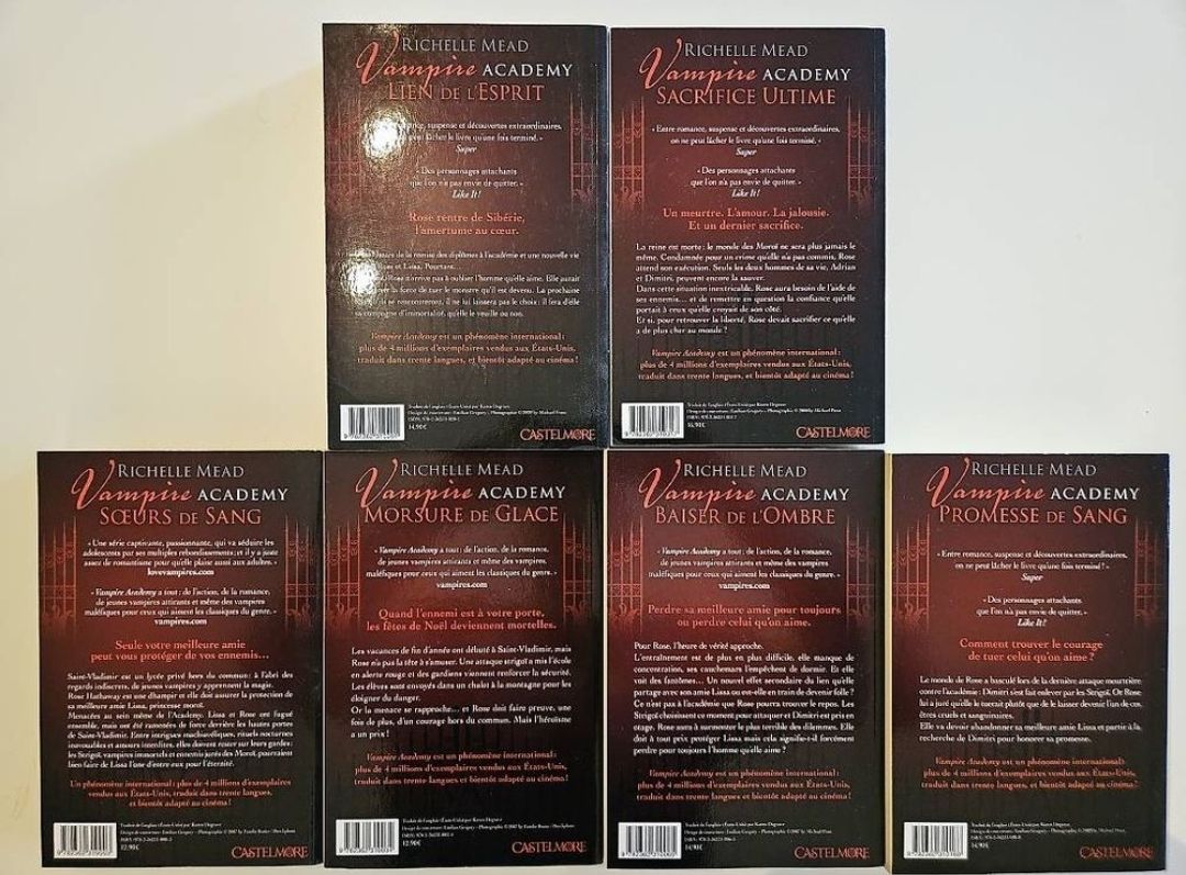 Libri: VAMPIRE ACADEMY - RICHELLE MEAD – Nuovo (secondo la descrizione) da Yvonand venduto da Hannah24 1