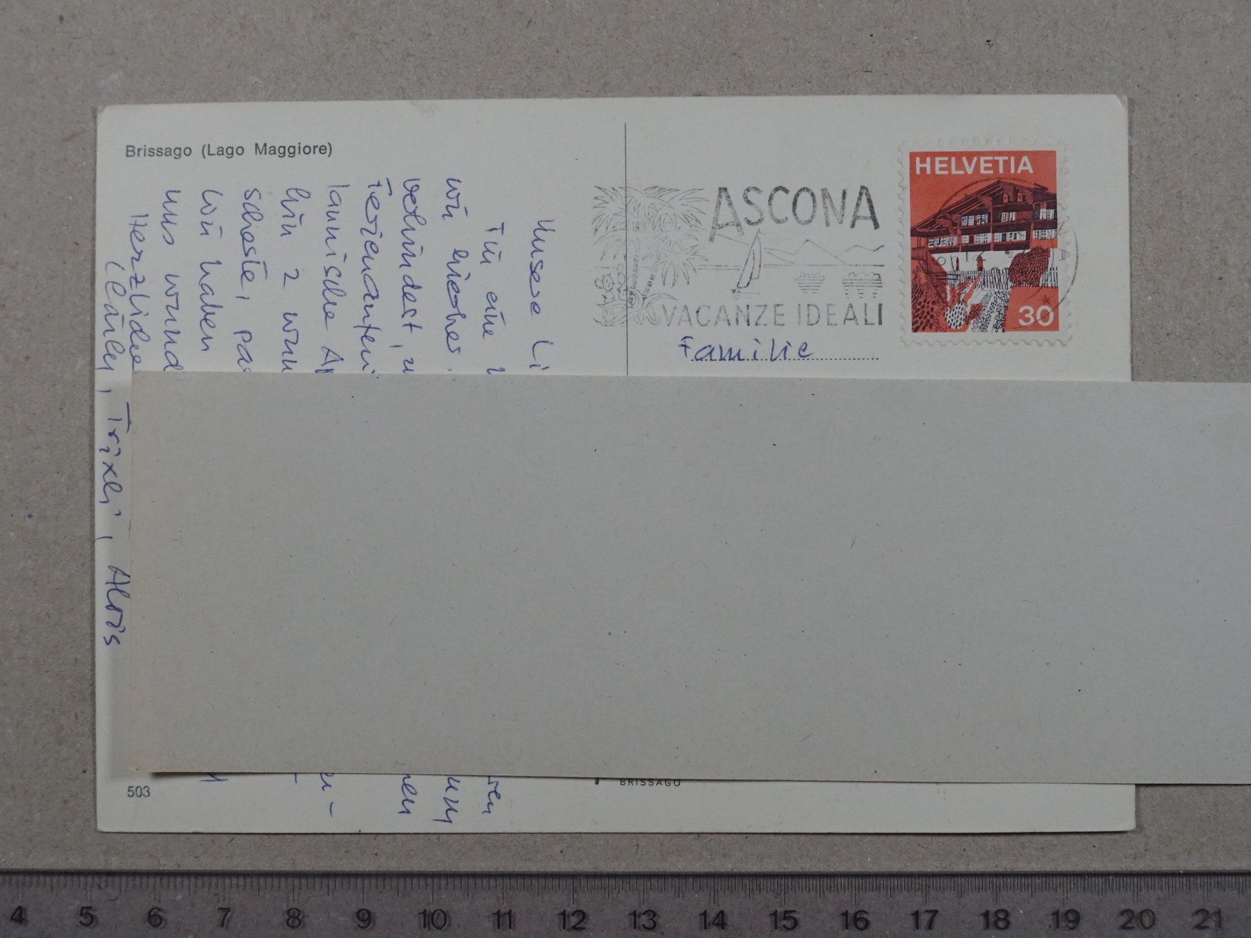 Cartes postales: Brissago – D'occasion à Lenzburg par fh1 1