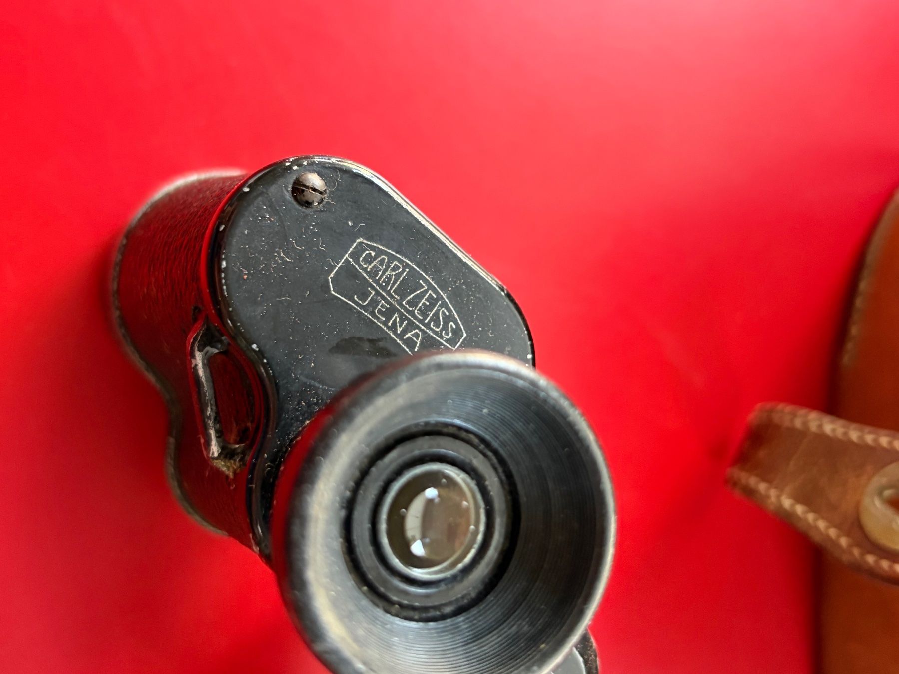 Zeiss Binocoli: Antiker Feldstecher / Zeiss / mit Etui – Usato da Zürich venduto da Airflow22 1